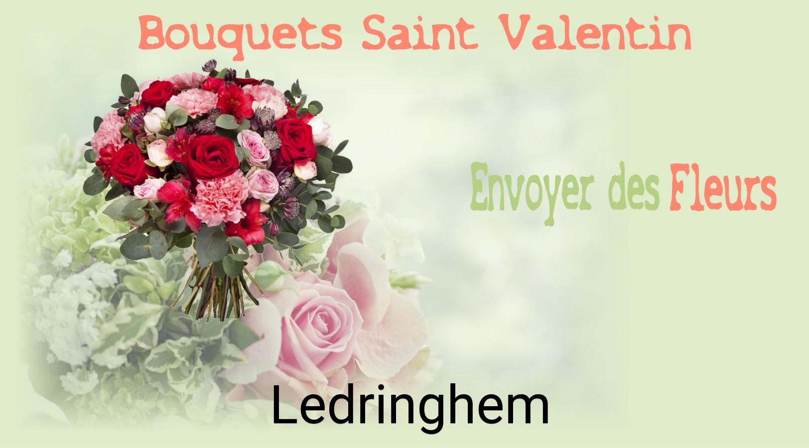 Roses de Saint-Valentin livrées à Ledringhem